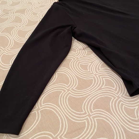 Chico’s jacket, “Weekends” collection, tan print inset, poly blend, 3 (L to XL) - Picture 9 of 9